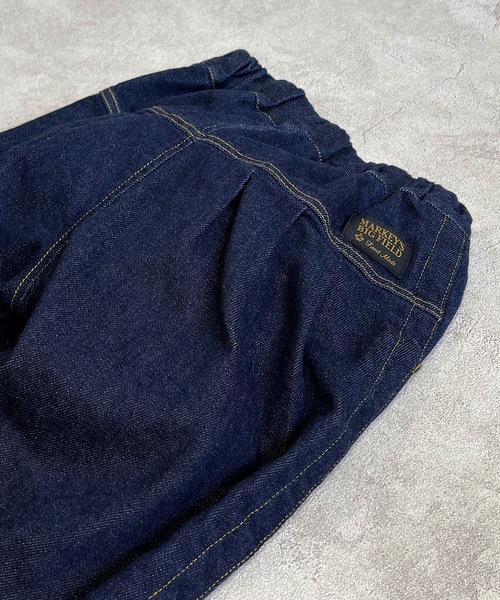 BIG FIELD（ビッグフィールド）の「デニムルーズテーパードパンツ（90～150cm）（デニムパンツ・キッズ・ネイビー・90/100/110/120/130/140/150）」の3枚目の写真