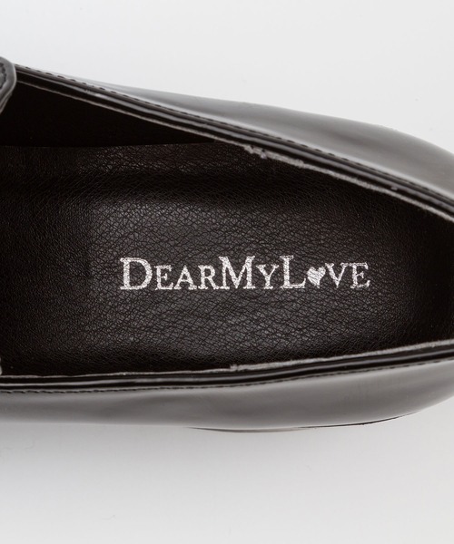 DearMyLove（ディアマイラブ）の「シルバージップローファー（ローファー・レディース・ブラック・22.5cm/23cm/23.5cm/24cm/24.5cm）」の13枚目の写真