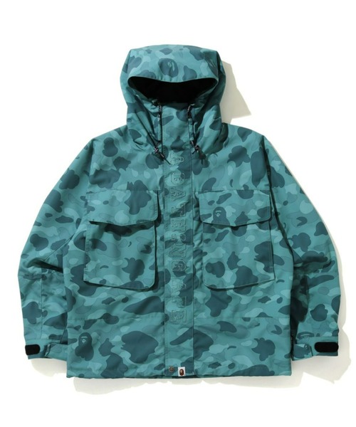 A BATHING APE(アベイシングエイプ)の「COLOR CAMO LOOSE FIT HOODIE JACKET M(マウンテンパーカー・メンズ・グレー/グリーン/バーガンディー・MEDIUM/LARGE/X-LARGE/SMALL/XX-LARGE)」の3枚目の写真