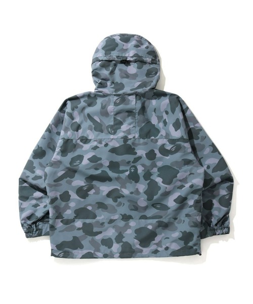 A BATHING APE(アベイシングエイプ)の「COLOR CAMO LOOSE FIT HOODIE JACKET M(マウンテンパーカー・メンズ・グレー/グリーン/バーガンディー・MEDIUM/LARGE/X-LARGE/SMALL/XX-LARGE)」の4枚目の写真