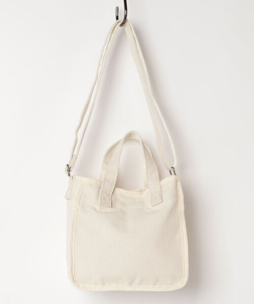 Lee(リー)の「Lee/リー ロゴ刺繍入り パイピング2WAYミニショルダー(ショルダーバッグ・メンズ・ホワイト/ブラック/インディゴブルー・FREE)」の4枚目の写真