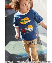 kladskap | 【トミカ】バーガーカー+ポテトカーTシャツ(Tシャツ/カットソー)