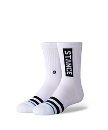STANCE（スタンス）の「【STANCE/スタンス】OG ST KIDS  キッズロゴソックス（ソックス/靴下・キッズ）」