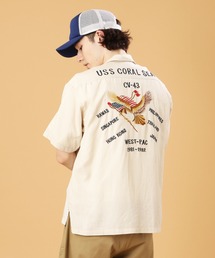 AVIREX | ウエスト パシフィック スーベニア 半袖シャツ / SHORT SLEEVE WEST-PACIFIC SOUVENIR SHIRT / アヴィレックス / AVIREX(シャツ/ブラウス)