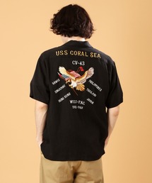 AVIREX | ウエスト パシフィック スーベニア 半袖シャツ / SHORT SLEEVE WEST-PACIFIC SOUVENIR SHIRT / アヴィレックス / AVIREX(シャツ/ブラウス)