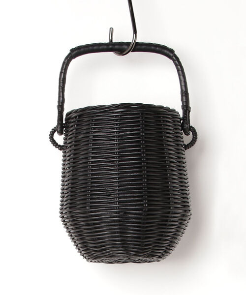 POMTATA（ポンタタ）の「【POMTATA／ポンタタ】MAAペイント ラタンバスケット（かごバッグ・レディース・ブラック/オレンジ/ベージュ・FREE）」の8枚目の写真