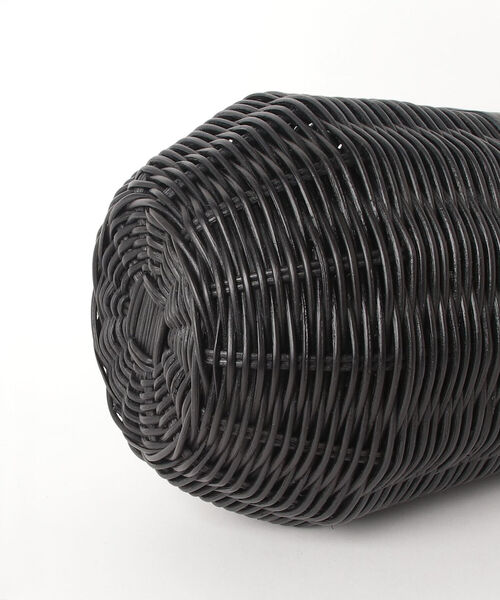 POMTATA（ポンタタ）の「【POMTATA／ポンタタ】MAAペイント ラタンバスケット（かごバッグ・レディース・ブラック/オレンジ/ベージュ・FREE）」の6枚目の写真