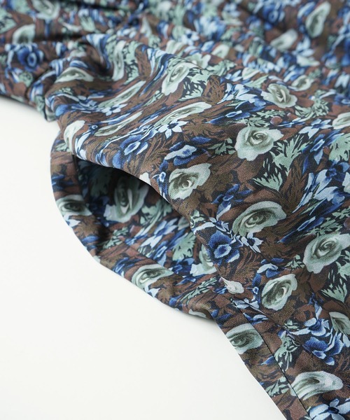 X-girl（エックスガール）の「FLORAL CAMO BABYDOLL TUNIC