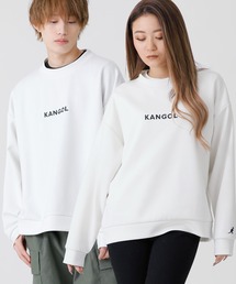 ユニセックス KANGOL × A.S.M コラボ ダンボールポンチ ジャージ / オーバーサイズ ルーズ トレーナー ロンT