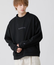 ユニセックス KANGOL × A.S.M コラボ ダンボールポンチ ジャージ / オーバーサイズ ルーズ トレーナー ロンT