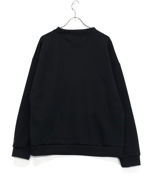 KANGOL(カンゴール)の「ユニセックス KANGOL × A.S.M コラボ ダンボールポンチ ジャージ / オーバーサイズ ルーズ トレーナー ロンT(Tシャツ/カットソー・メンズ・ホワイト/ライトグレー/ブラック/サックスブルー/グリーン/ライトベージュ・48/50)」の8枚目の写真