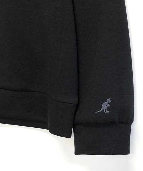 KANGOL(カンゴール)の「ユニセックス KANGOL × A.S.M コラボ ダンボールポンチ ジャージ / オーバーサイズ ルーズ トレーナー ロンT(Tシャツ/カットソー・メンズ・ホワイト/ライトグレー/ブラック/サックスブルー/グリーン/ライトベージュ・48/50)」の10枚目の写真