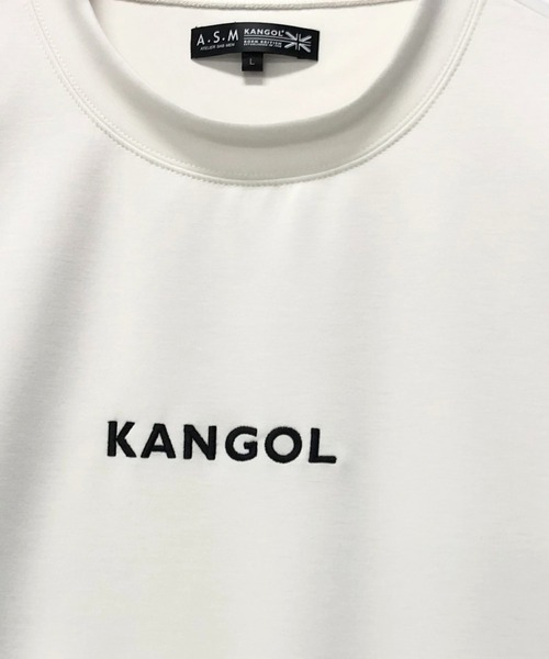 KANGOL(カンゴール)の「ユニセックス KANGOL × A.S.M コラボ ダンボールポンチ ジャージ / オーバーサイズ ルーズ トレーナー ロンT(Tシャツ/カットソー・メンズ・ホワイト/ライトグレー/ブラック/サックスブルー/グリーン/ライトベージュ・48/50)」の12枚目の写真