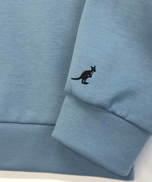 KANGOL(カンゴール)の「ユニセックス KANGOL × A.S.M コラボ ダンボールポンチ ジャージ / オーバーサイズ ルーズ トレーナー ロンT(Tシャツ/カットソー・メンズ・ホワイト/ライトグレー/ブラック/サックスブルー/グリーン/ライトベージュ・48/50)」の20枚目の写真