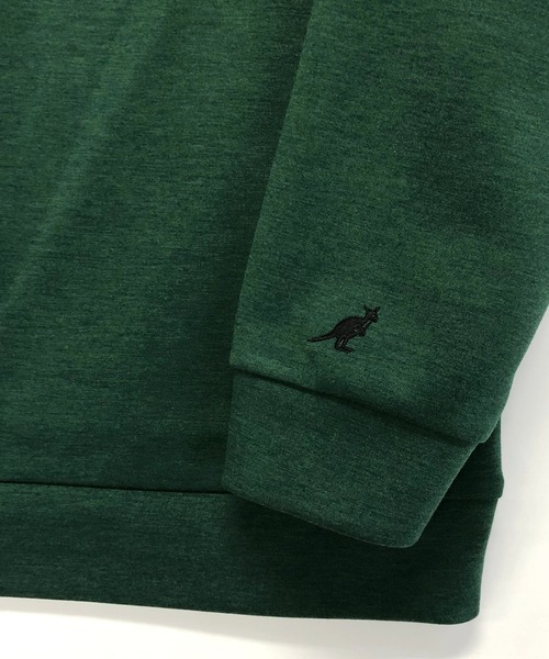 KANGOL(カンゴール)の「ユニセックス KANGOL × A.S.M コラボ ダンボールポンチ ジャージ / オーバーサイズ ルーズ トレーナー ロンT(Tシャツ/カットソー・メンズ・ホワイト/ライトグレー/ブラック/サックスブルー/グリーン/ライトベージュ・48/50)」の22枚目の写真