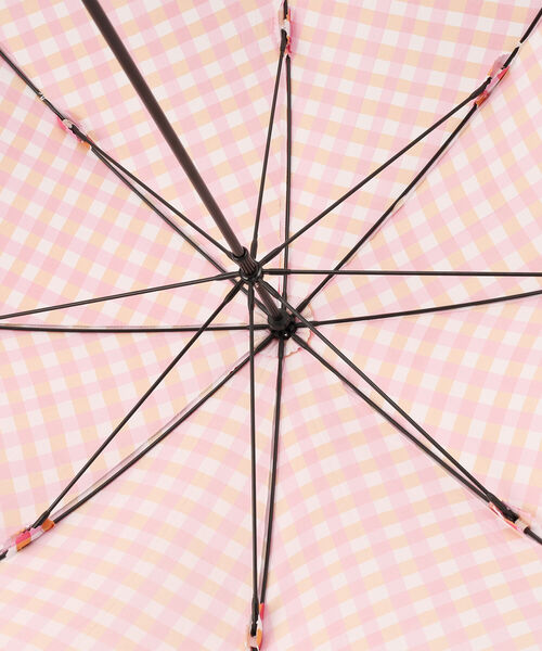 Afternoon Tea（アフタヌーンティー）の「ギンガムチェック長傘 雨傘（長傘・レディース・イエロー/レッド/ブルー・ONE SIZE）」の13枚目の写真
