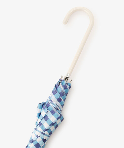 Afternoon Tea（アフタヌーンティー）の「ギンガムチェック長傘 雨傘（長傘・レディース・イエロー/レッド/ブルー・ONE SIZE）」の12枚目の写真