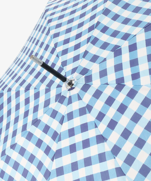 Afternoon Tea（アフタヌーンティー）の「ギンガムチェック長傘 雨傘（長傘・レディース・イエロー/レッド/ブルー・ONE SIZE）」の10枚目の写真