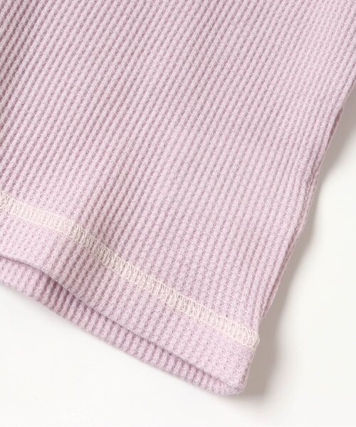 apres les cours（アプレレクール）の「/【HAPPY PRICE】ワッフルゆったりガゼットTシャツ（Tシャツ/カットソー・キッズ・ピンク/ブルー/イエロー/アイボリー/ネイビー・140/90/130/80/100/110/120）」の6枚目の写真