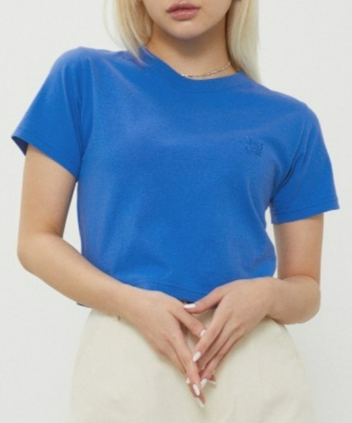 LAGUA GEM(ラグアジェム)の「LAGUA LOGO T/SH 22S(Tシャツ/カットソー・レディース・ホワイト/ブラック/ピンク/ブルー/グリーン・SMALL/MEDIUM/X-SMALL)」の1枚目の写真