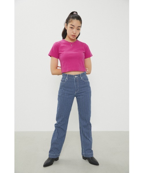 LAGUA GEM(ラグアジェム)の「LAGUA LOGO T/SH 22S(Tシャツ/カットソー・レディース・ホワイト/ブラック/ピンク/ブルー/グリーン・SMALL/MEDIUM/X-SMALL)」の6枚目の写真