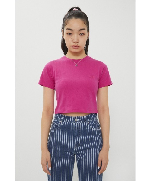 LAGUA GEM(ラグアジェム)の「LAGUA LOGO T/SH 22S(Tシャツ/カットソー・レディース・ホワイト/ブラック/ピンク/ブルー/グリーン・SMALL/MEDIUM/X-SMALL)」の7枚目の写真