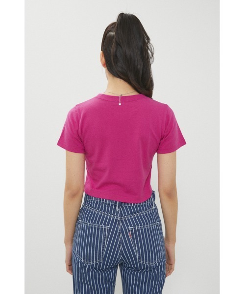 LAGUA GEM(ラグアジェム)の「LAGUA LOGO T/SH 22S(Tシャツ/カットソー・レディース・ホワイト/ブラック/ピンク/ブルー/グリーン・SMALL/MEDIUM/X-SMALL)」の9枚目の写真