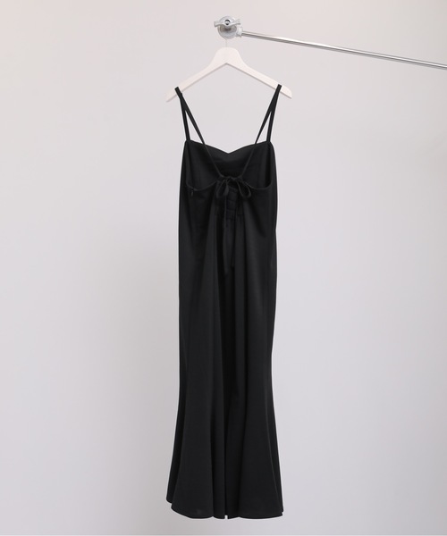 ap retro(アプレトロ)の「マーメイド キャミワンピース / ロング丈(ワンピース・レディース・ブラック/グレイッシュベージュ/グレイッシュブルー/ブラウン/アイボリー・FREE)」の20枚目の写真