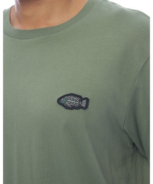 BILLABONG(ビラボン)の「BILLABONG メンズ 【A/Div.】 【Otis Carey COLLECTION】 ADIV OTIS JACK SS Tシャツ 【2022年春夏モデル】/ビラボン半袖Tシャツ(Tシャツ/カットソー・メンズ・モスグリーン・LARGE/MEDIUM)」の3枚目の写真