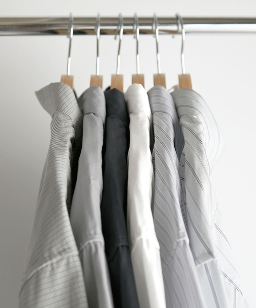 MONO-MART（モノマート）の「リラックスルーズレギュラーカラーブロードショートスリーブシャツ（シャツ/ブラウス・メンズ・ホワイト/ライトグレー/チャコール/グレー系1/グレー系2/ブルー系1・M/L）」の15枚目の写真