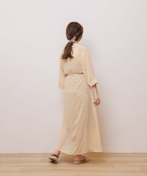 flower（フラワー）の「エデンフラワーガウン（その他アウター・レディース・イエロー/ピンク・FREE）」の5枚目の写真