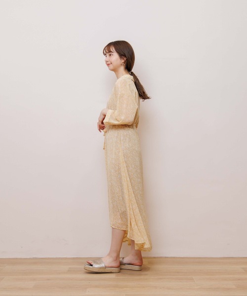 flower（フラワー）の「エデンフラワーガウン（その他アウター・レディース・イエロー/ピンク・FREE）」の6枚目の写真