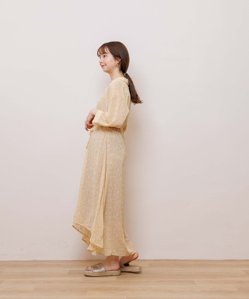 flower（フラワー）の「エデンフラワーガウン（その他アウター・レディース・イエロー/ピンク・FREE）」の7枚目の写真