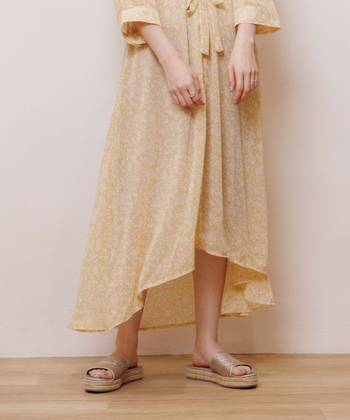 flower（フラワー）の「エデンフラワーガウン（その他アウター・レディース・イエロー/ピンク・FREE）」の8枚目の写真