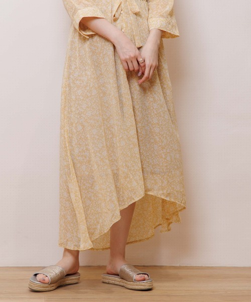 flower（フラワー）の「エデンフラワーガウン（その他アウター・レディース・イエロー/ピンク・FREE）」の9枚目の写真