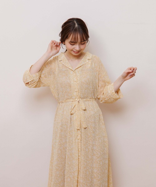 flower（フラワー）の「エデンフラワーガウン（その他アウター・レディース・イエロー/ピンク・FREE）」の13枚目の写真