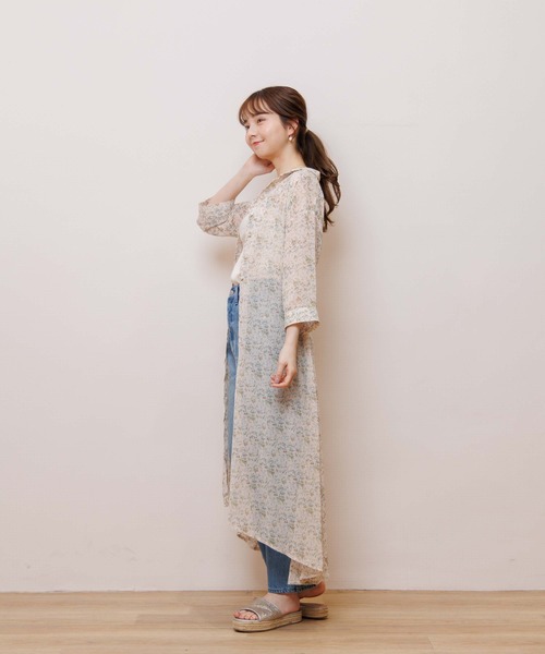 flower（フラワー）の「エデンフラワーガウン（その他アウター・レディース・イエロー/ピンク・FREE）」の19枚目の写真