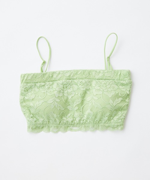 Chico（チコ）の「総レースチューブトップス（チューブトップ・レディース・アイボリー/ブラック/ミント・FREE）」の16枚目の写真