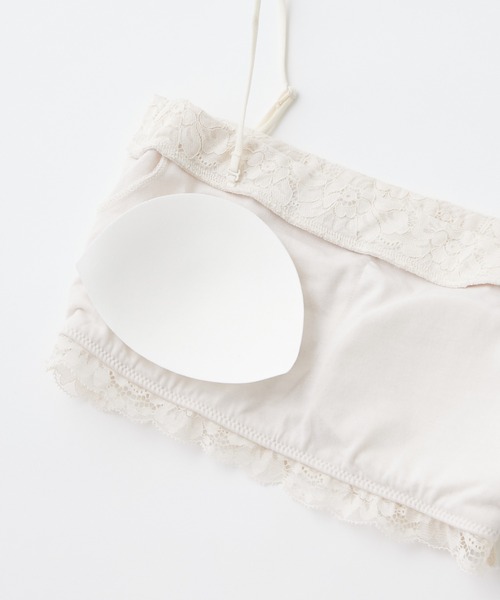 Chico（チコ）の「総レースチューブトップス（チューブトップ・レディース・アイボリー/ブラック/ミント・FREE）」の15枚目の写真