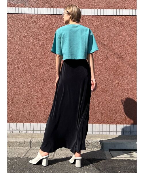 EMODA（エモダ）の「ボリュームマキシスカート（スカート・レディース・ブラック/アイボリー/その他・FREE）」の9枚目の写真