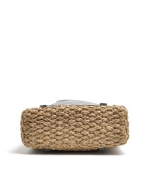 【CLEDRAN クレドランハンドステッチ ポケットバスケット CLEDRAN（クレドラン）の「CL3389 HAND WOVEN P BSK レザーポケット