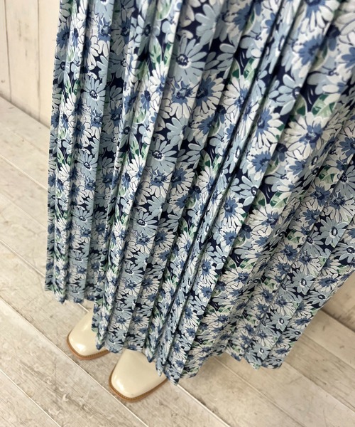 paravion（パラビオン）の「レトロフラワーNSワンピース（ワンピース・レディース・イエロー/ブルー・ONESIZE）」の14枚目の写真