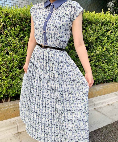 paravion（パラビオン）の「レトロフラワーNSワンピース（ワンピース・レディース・イエロー/ブルー・ONESIZE）」の22枚目の写真