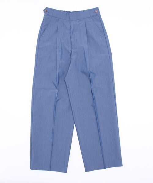 Lugnoncure（ルノンキュール）の「【BRING Material】タブ付パンツ（その他パンツ・レディース・ブルー/ベージュ/ブラック・ﾌﾘ-）」の9枚目の写真