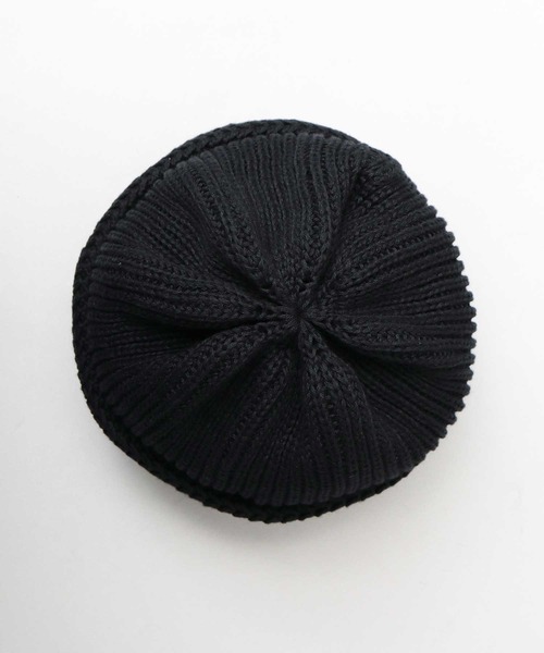 Mr.COVER（ミスターカバー）の「日本製 抗菌防臭 オーガニックコットン 矢振り編み×畔編み 切り替え編み ワイドロールニットキャップ（ニットキャップ/ビーニー・メンズ・ブラック/ブラウン/グレー/アーミー/ネイビー/オレンジ/オフホワイト/グリーン系その他・FREE）」の10枚目の写真