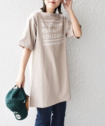 【SHIPS別注】Goodwear Aラインチュニック◆