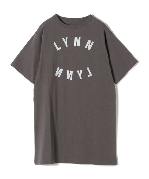 SHIPS（シップス）の「【SHIPS別注】Goodwear Aラインチュニック◆（Tシャツ/カットソー・レディース・チャコールグレー/ライトホワイト/ベージュ/グリーン・ONE SIZE）」の7枚目の写真