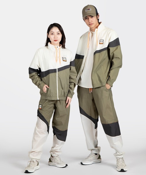 UNDER ARMOUR（アンダーアーマー）の「UA 21230 フルジップ ジャケット（トレーニング/メンズ）（その他アウター・メンズ・ブラック×グレー/カーキ・3XL/L/M/S/XL/XXL）」の4枚目の写真