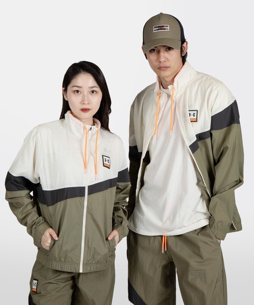 UNDER ARMOUR（アンダーアーマー）の「UA 21230 フルジップ ジャケット（トレーニング/メンズ）（その他アウター・メンズ・ブラック×グレー/カーキ・3XL/L/M/S/XL/XXL）」の5枚目の写真