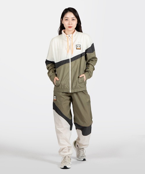 UNDER ARMOUR（アンダーアーマー）の「UA 21230 フルジップ ジャケット（トレーニング/メンズ）（その他アウター・メンズ・ブラック×グレー/カーキ・3XL/L/M/S/XL/XXL）」の6枚目の写真